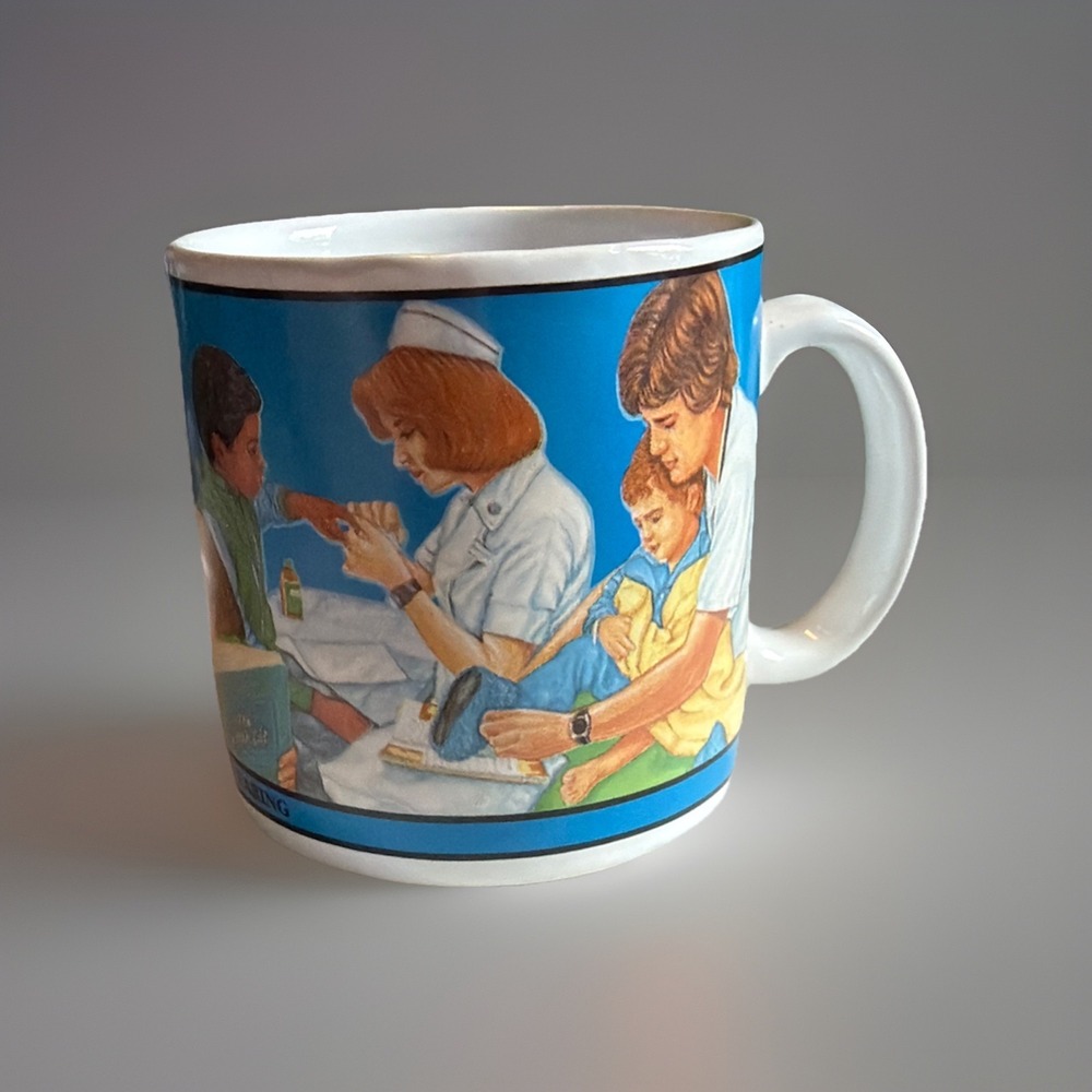 Vtg 1990 The Professionals Albert E Price Coffee Mug Nurse "Dedicated to Caring"